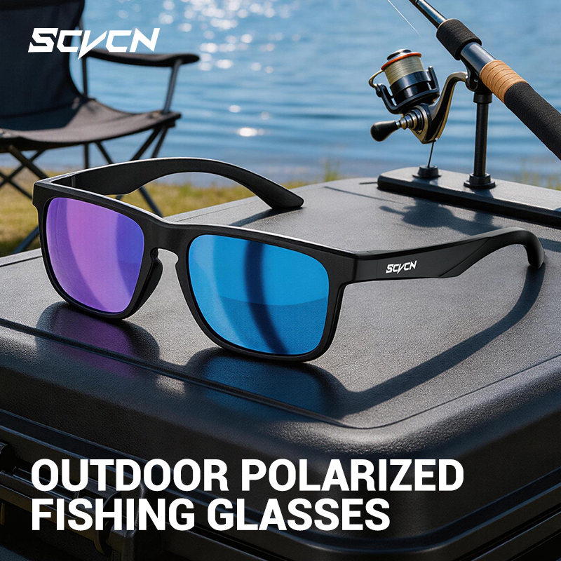 Mountain Biking Sunglasses - SCVCN 편광 렌즈 낚시용 선글라스, 해변,