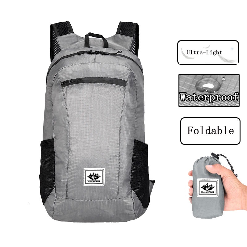 야외 하이킹 가방, 경량 휴대용 배낭, 접이식 방수,  - Mountain Biking Backpack 리뷰 및 가격