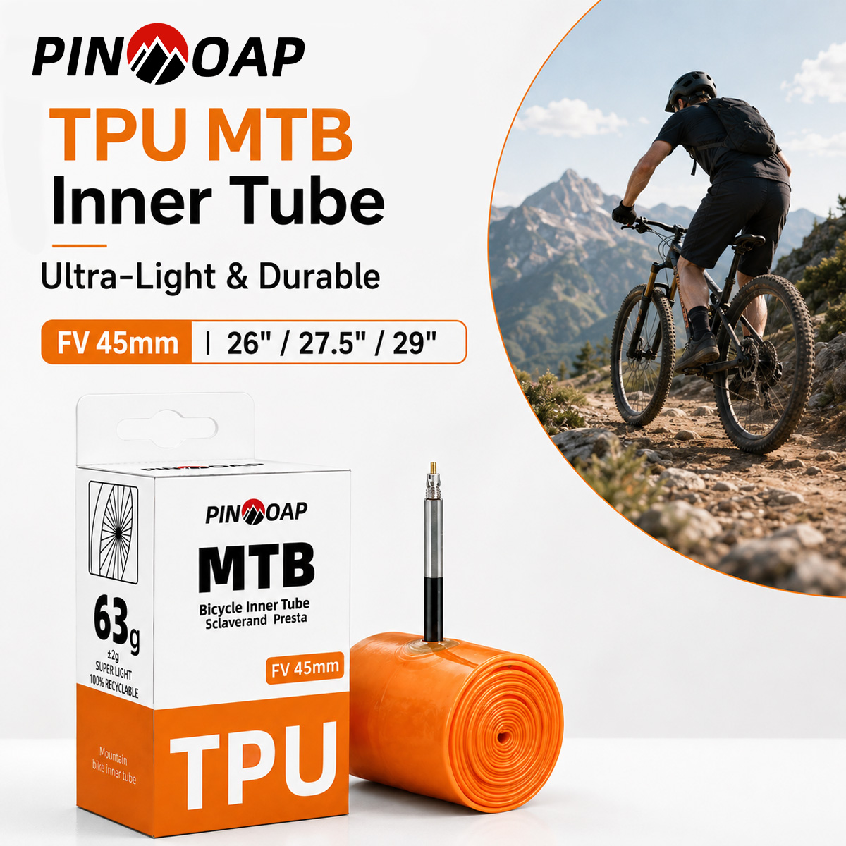 PINMOAP TPU MTB 이너 튜브 26 27.5  - Mountain Biking Shoes 리뷰 및 가격
