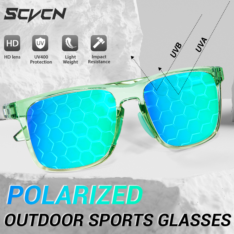 SCVCN 낚시 선글라스 편광 자전거 안경 패션 UV4 - Mountain Biking Sunglasses 리뷰 및 가격