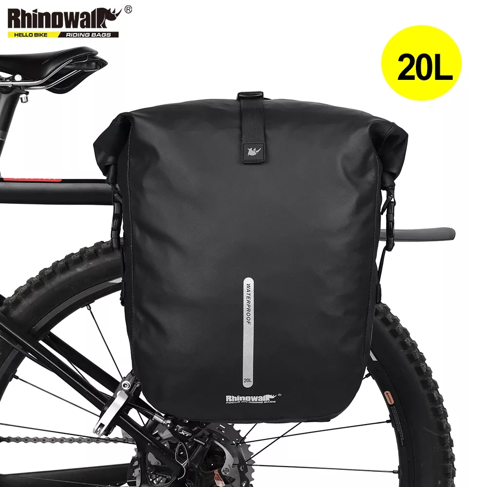 Rhinowalk-방수 자전거 패니어 백팩 20L 트렁 - Mountain Biking Backpack 리뷰 및 가격