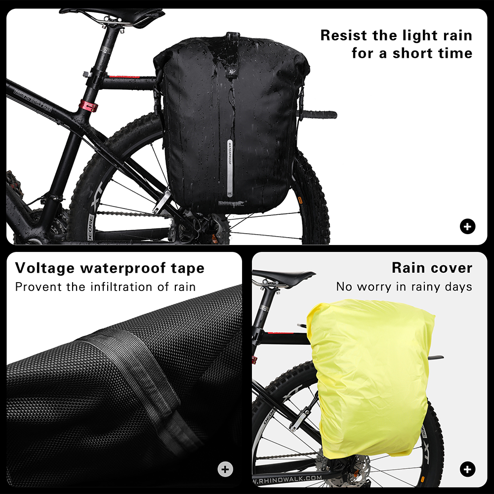 Rhinowalk-방수 자전거 패니어 백팩 20L 트렁 - Mountain Biking Backpack 리뷰 및 가격