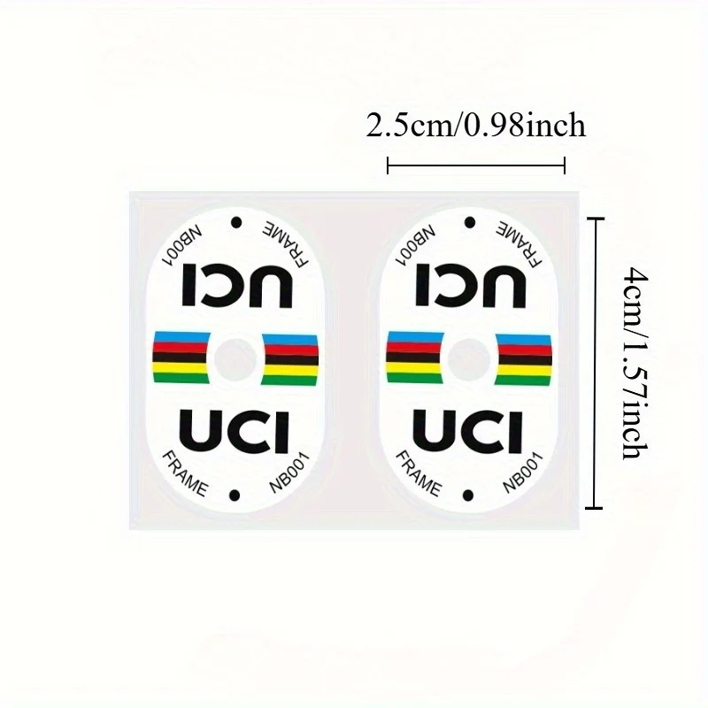 2PCS UCI 인증 밸브 스티커 도로 산악 자전거용  - Mountain Biking Uci 리뷰 및 가격