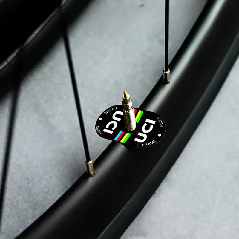 2PCS UCI 인증 밸브 스티커 도로 산악 자전거용  - Mountain Biking Uci 리뷰 및 가격